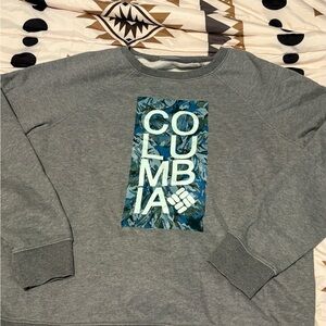Columbia Gray Crew Neck Sweater